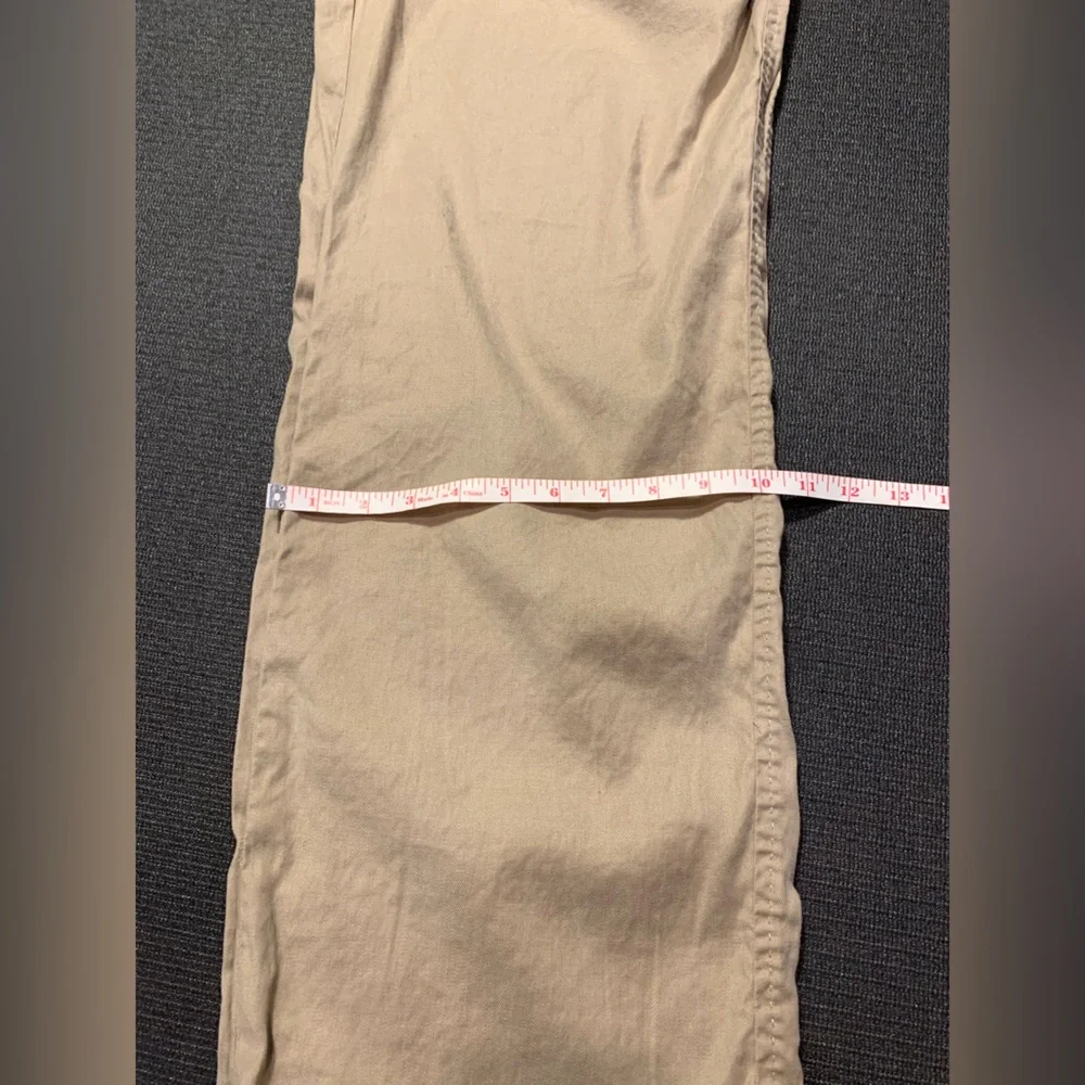 Babaton Aritzia Sadiki‎ Linen Blend Pleaded Trousers Size 8 Basil Tan Color